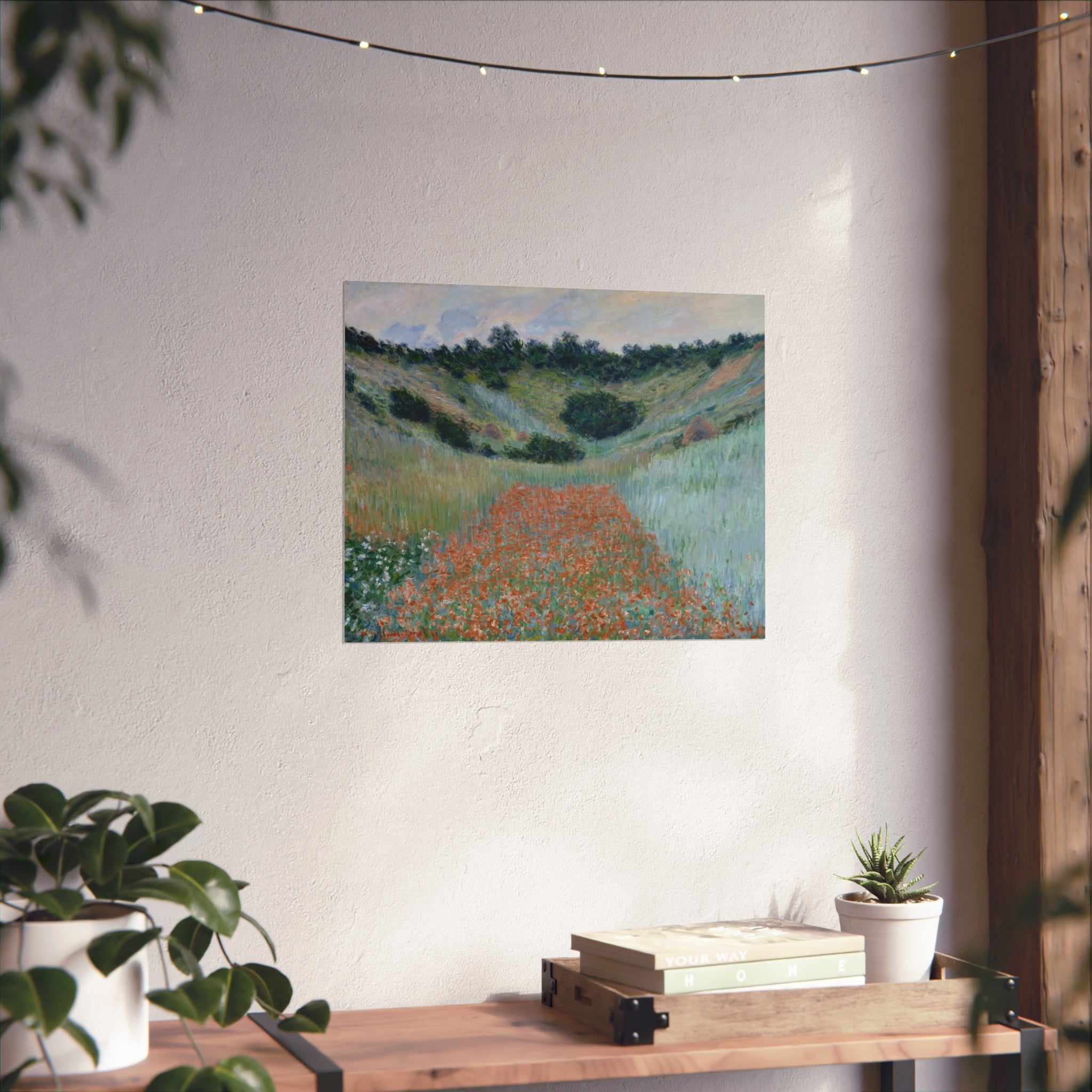 Claude Monet - Poppy Field, Giverny | Fine Art Poster