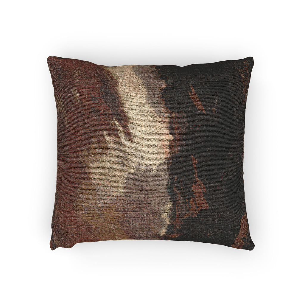 Style of John Constable - Hampstead, Stormy Sky | Woven Pillow