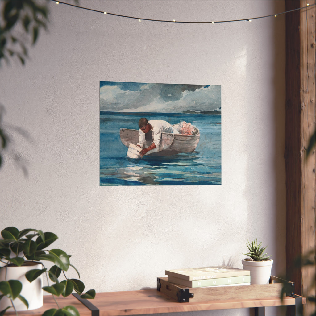 Winslow Homer - The Water Fan | Fine Art Poster