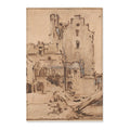 Rembrandt van Rijn - Kostverloren Castle in Decay | Area Rug