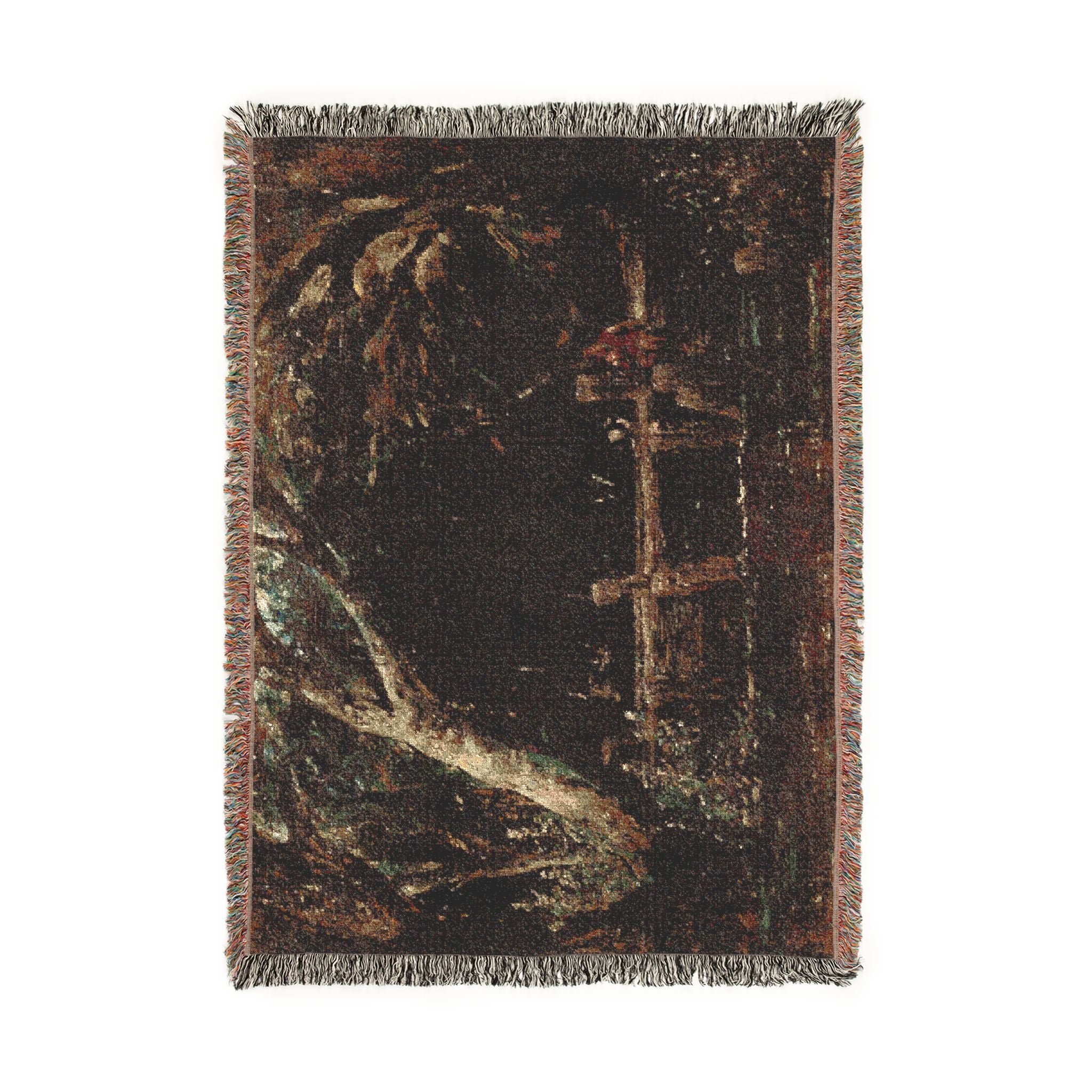 John Constable - Landscape (The Lock) | Woven Tapestry Blanket