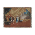 Giovanni Antonio Guardi - Interior A Sultana taking Coffee in the Harem | Woven Tapestry Blanket