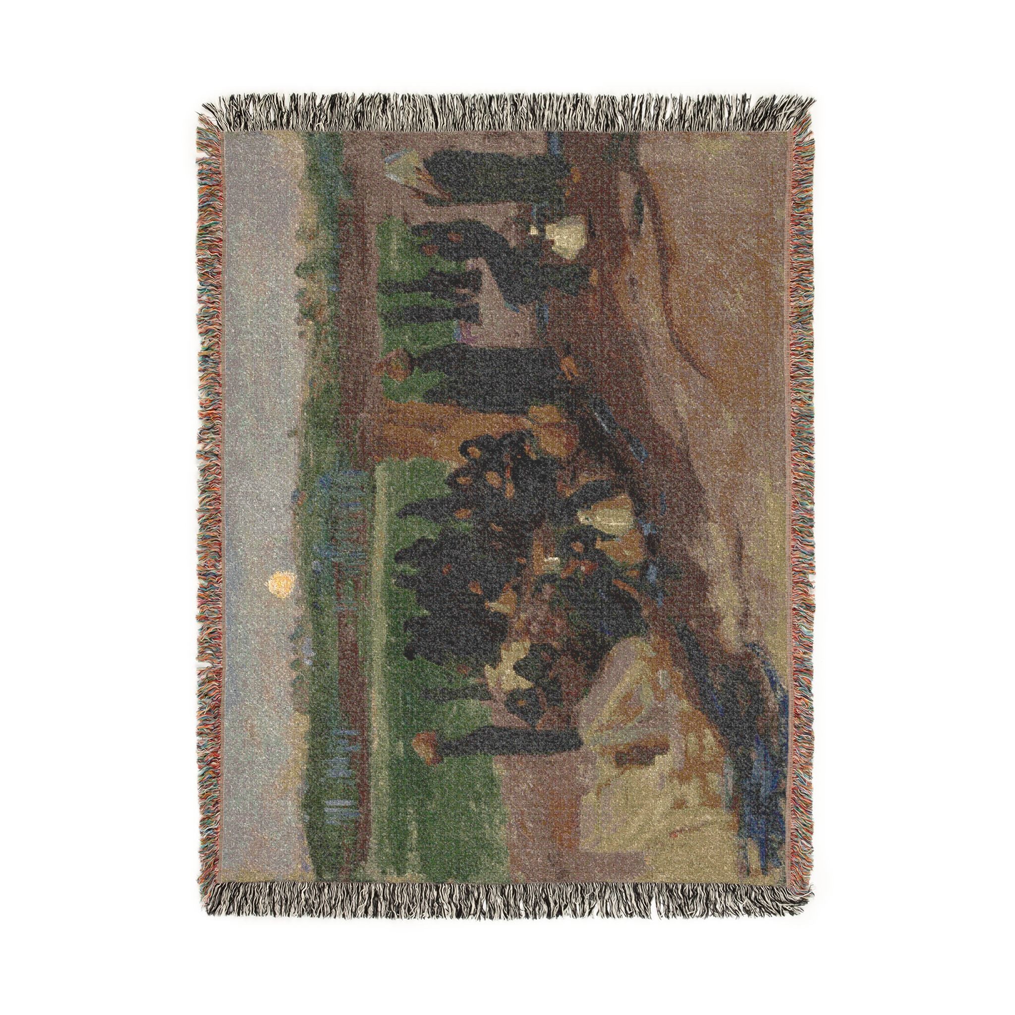 John Singer Sargent - Water Carriers on the Nile | Woven Tapestry Blanket