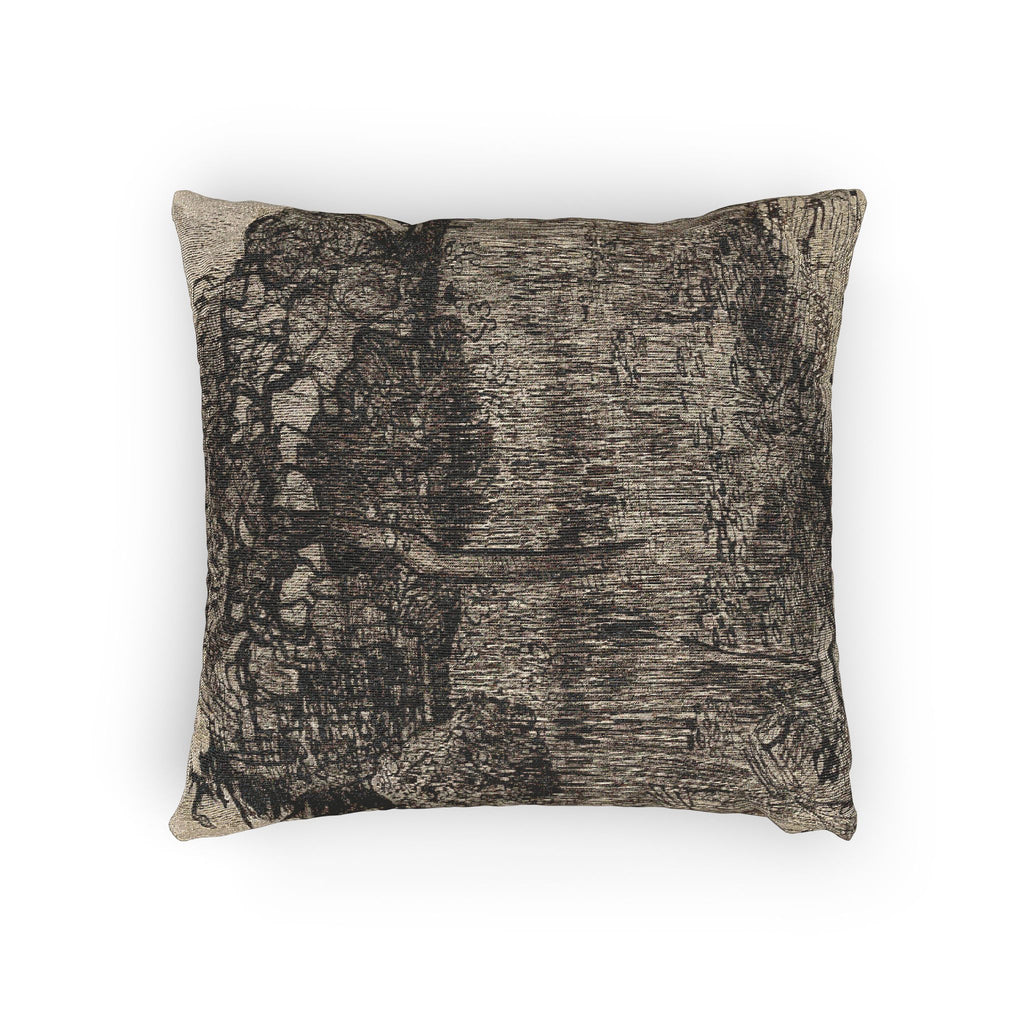 Vincent van Gogh - Weeping Tree | Woven Pillow