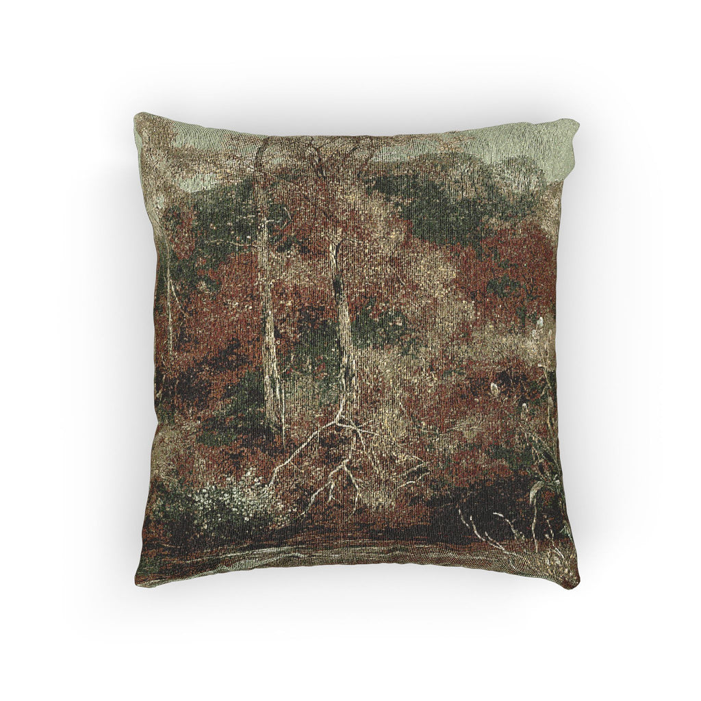 David Bates - Autumn River Scene, The Brook | Woven Pillow