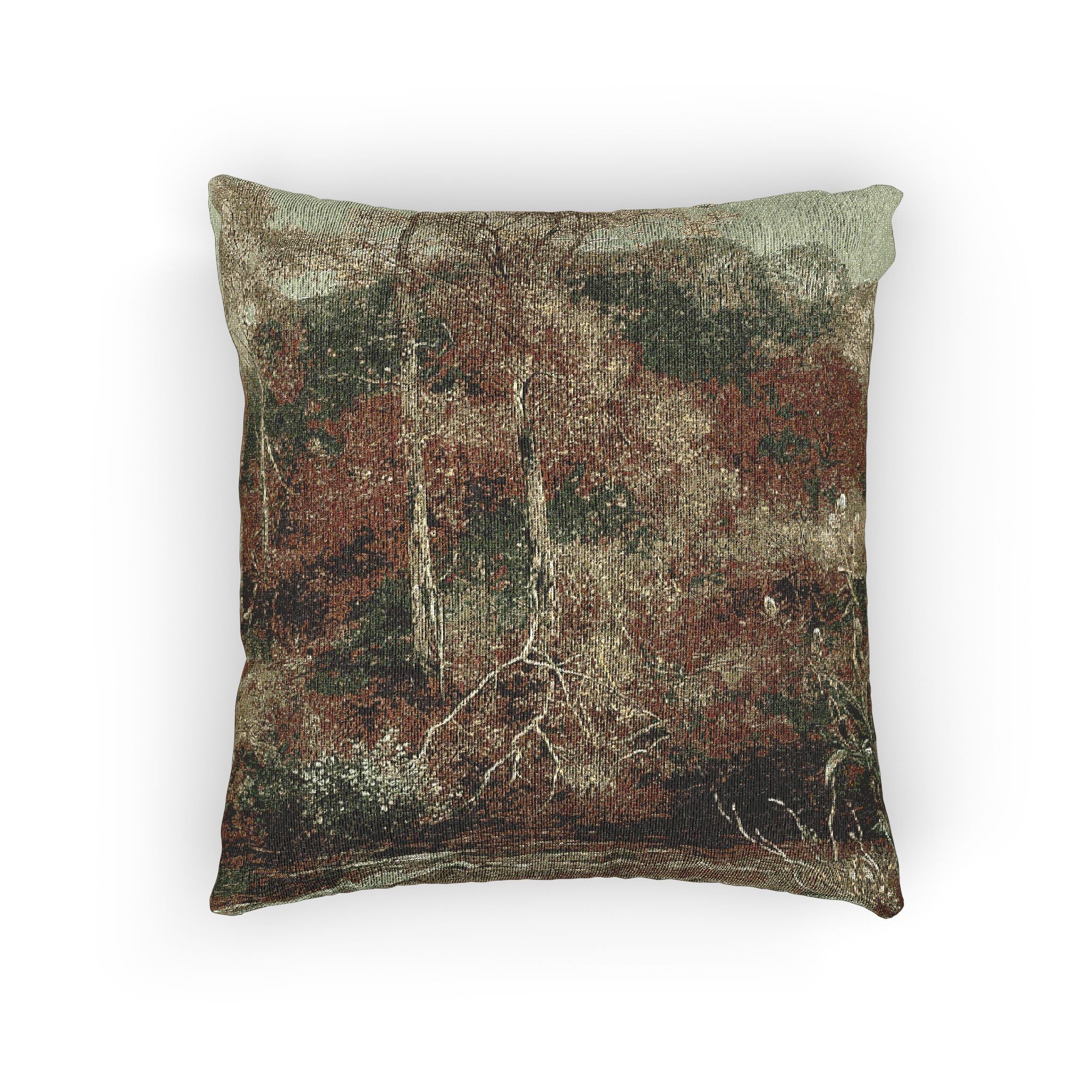 David Bates - Autumn River Scene, The Brook | Woven Pillow
