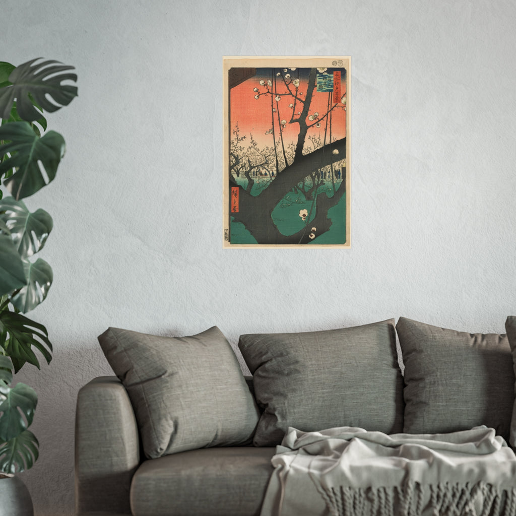 Utagawa Hiroshige - Plum Garden at Kameido | Fine Art Poster