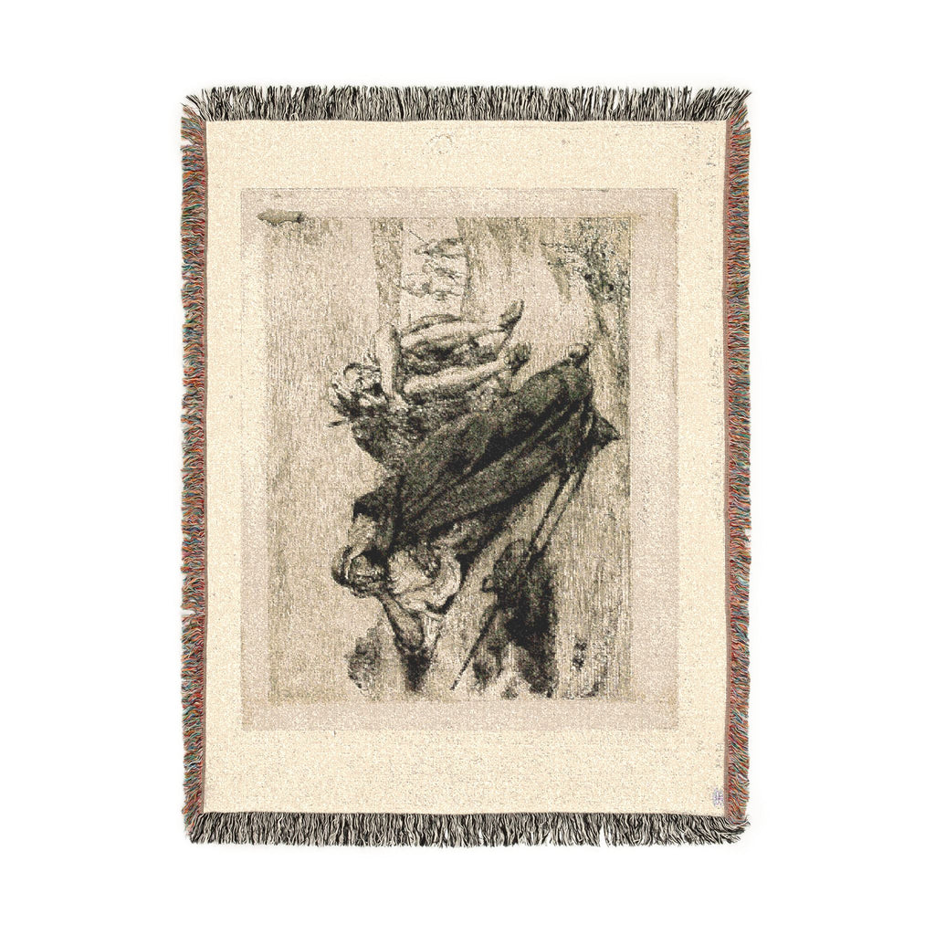 Eugène Delacroix - Arabs of Oran | Woven Tapestry Blanket