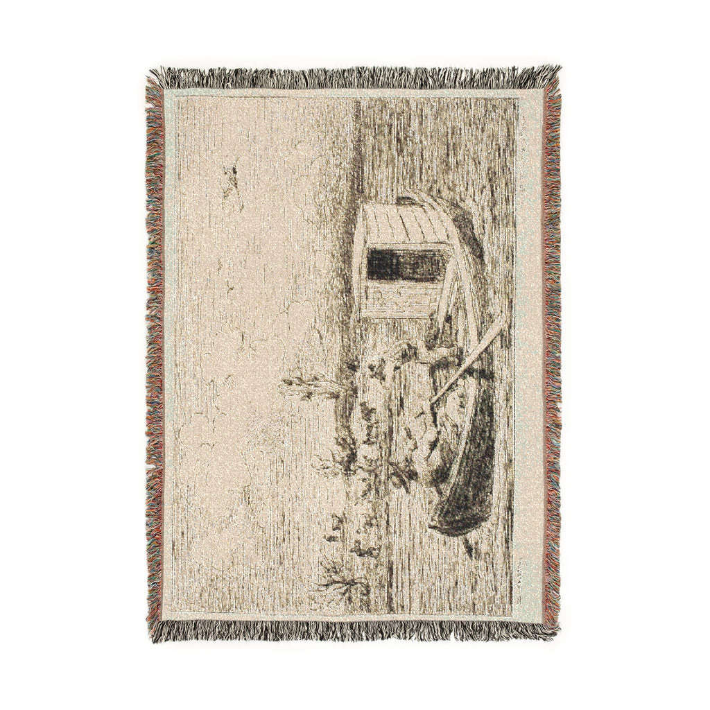 Charles François Daubigny - Cambronne's Word | Woven Tapestry Blanket