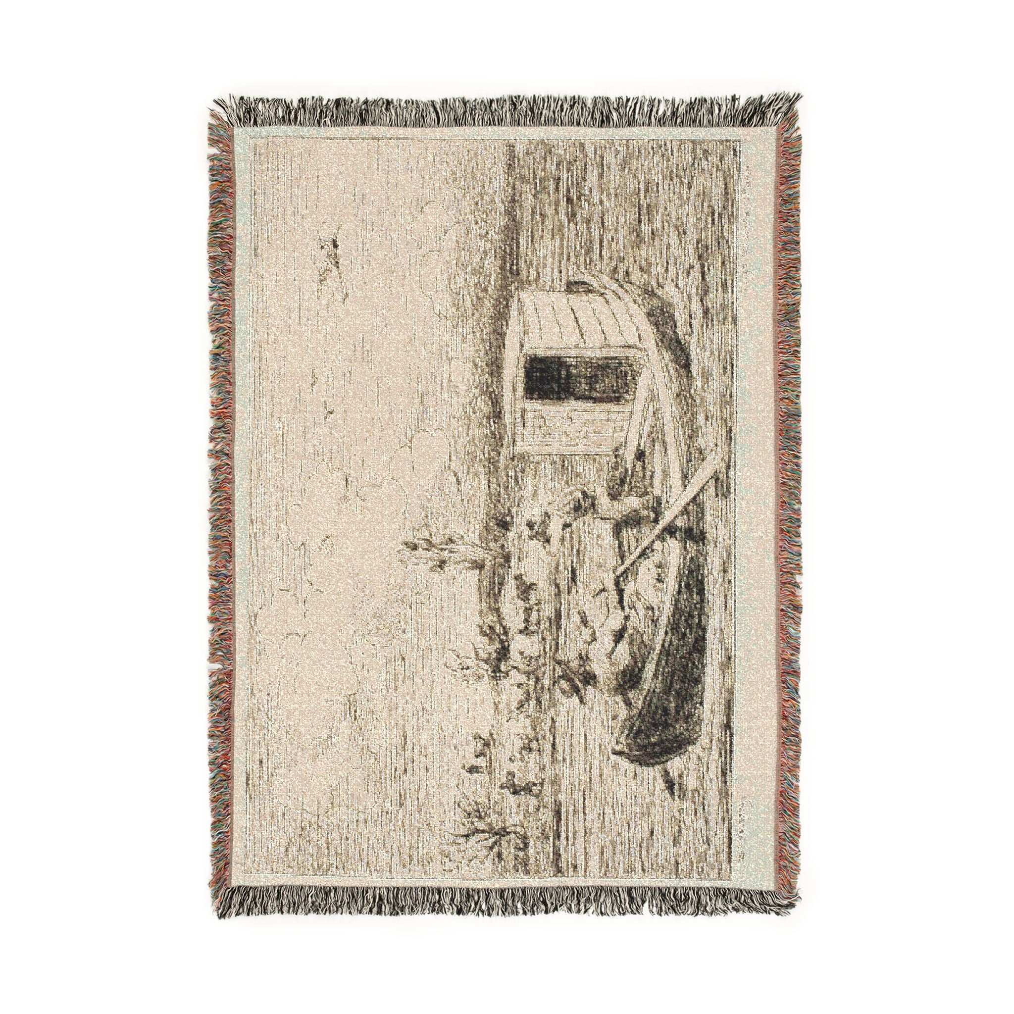 Charles François Daubigny - Cambronne's Word | Woven Tapestry Blanket