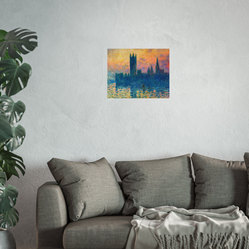 Claude Monet - Houses of Parliament, London | Fine Art Poster