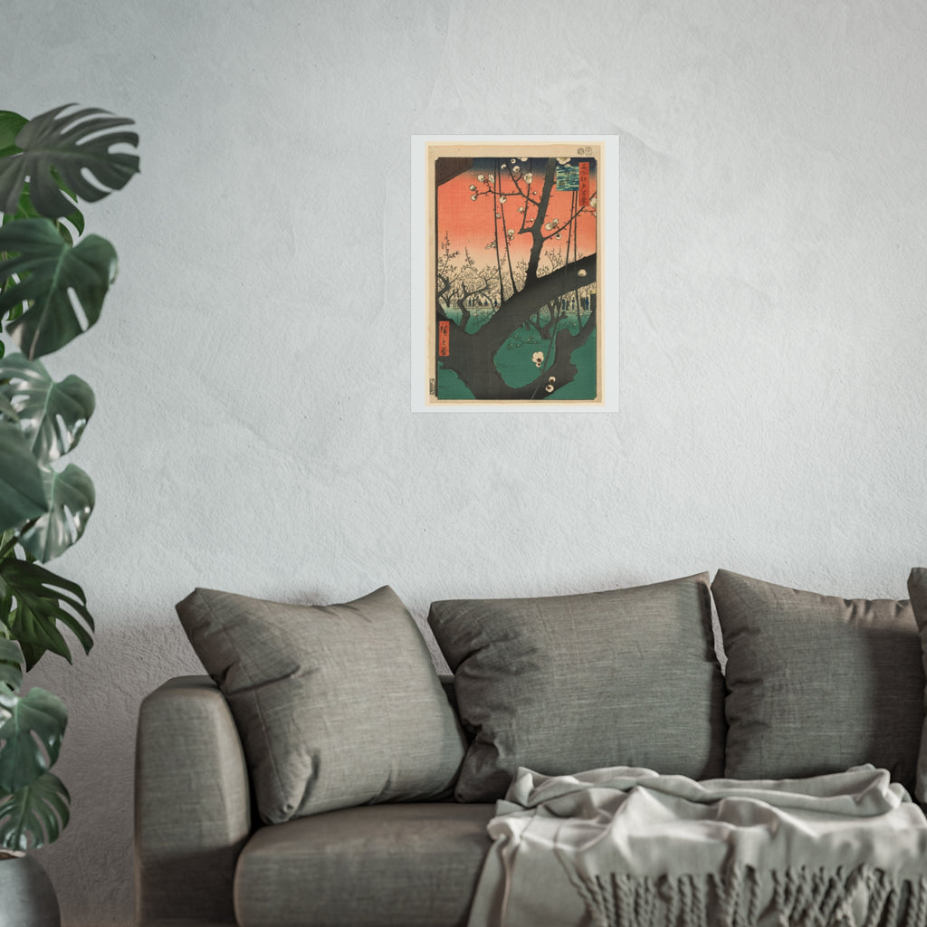 Hiroshige - Plum Garden at Kameido | Fine Art Poster