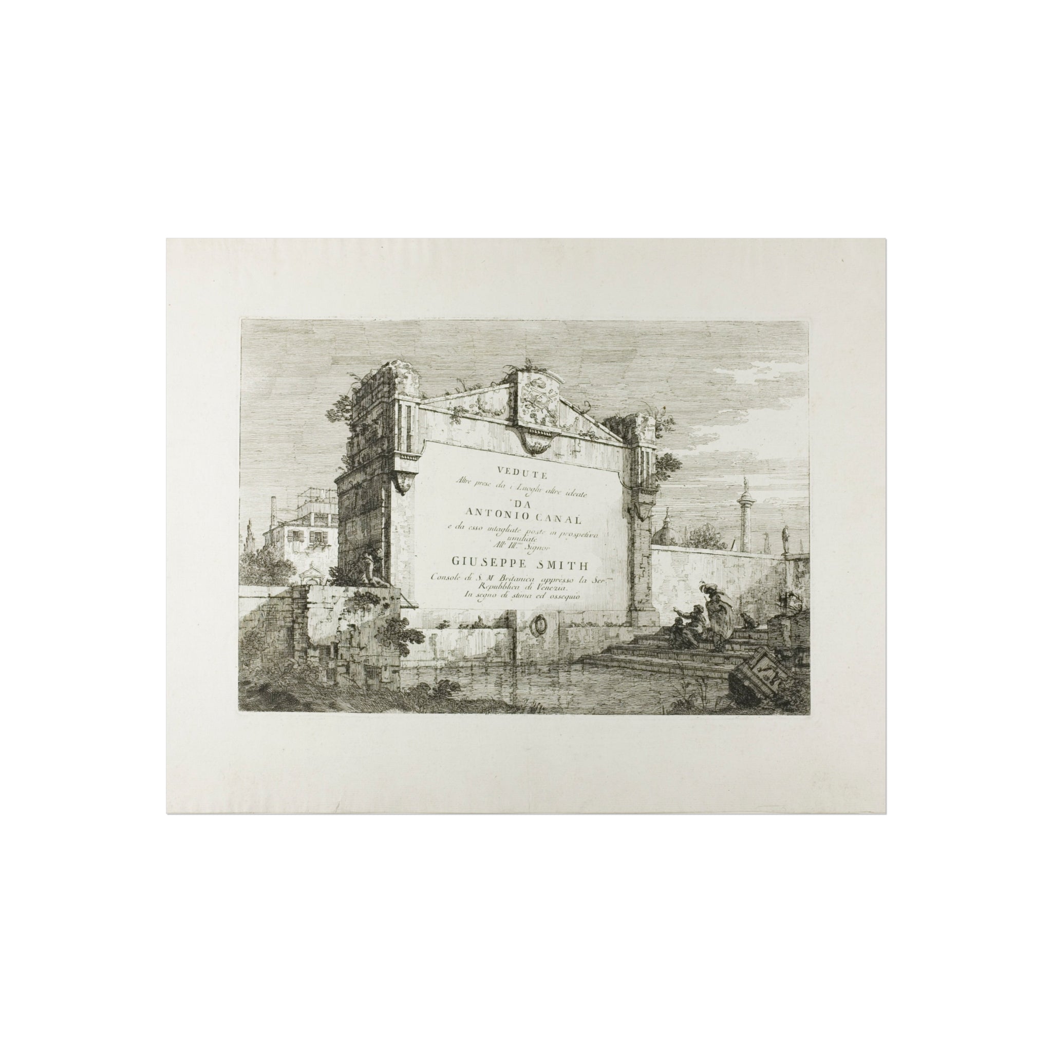 Canaletto - Title Page, from Vedute | Fine Art Poster