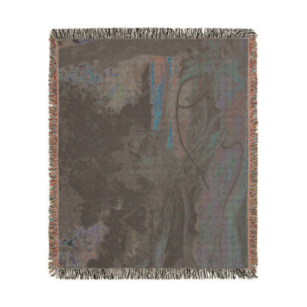 Paul Gauguin - Te burao (The Hibiscus Tree) | Woven Tapestry Blanket