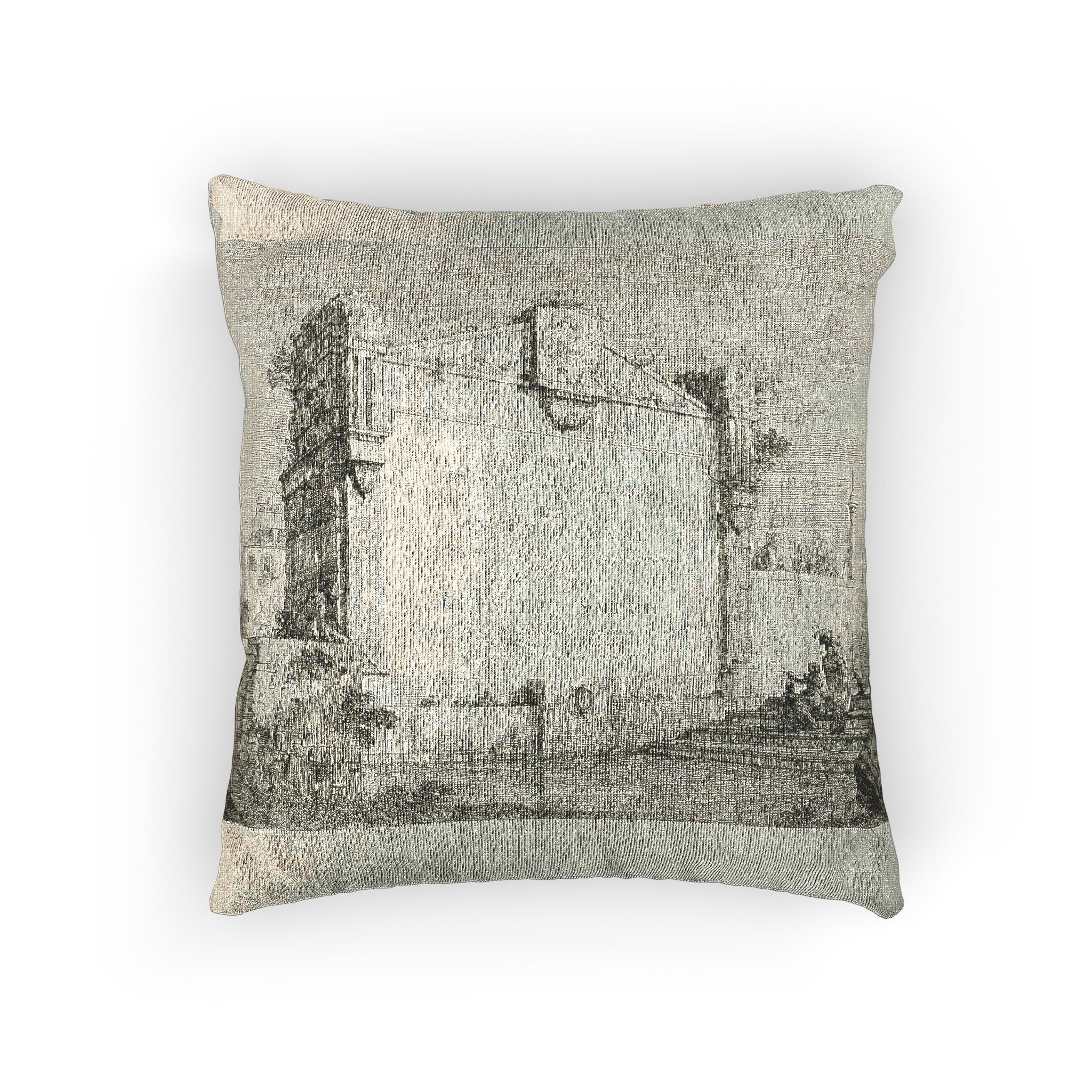 Canaletto - Title Page, from Vedute | Woven Pillow