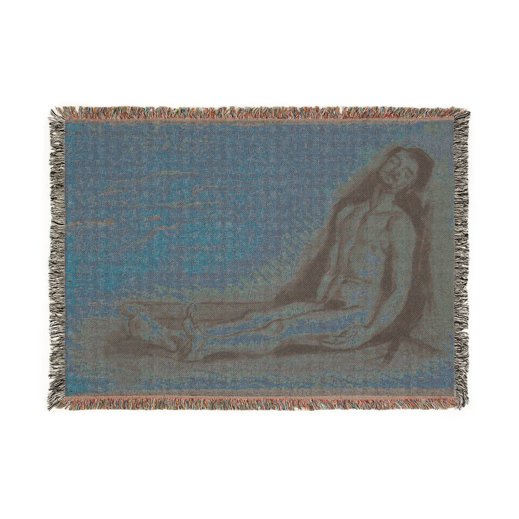 Paul Cezanne - Study for L'Autopsie | Woven Tapestry Blanket