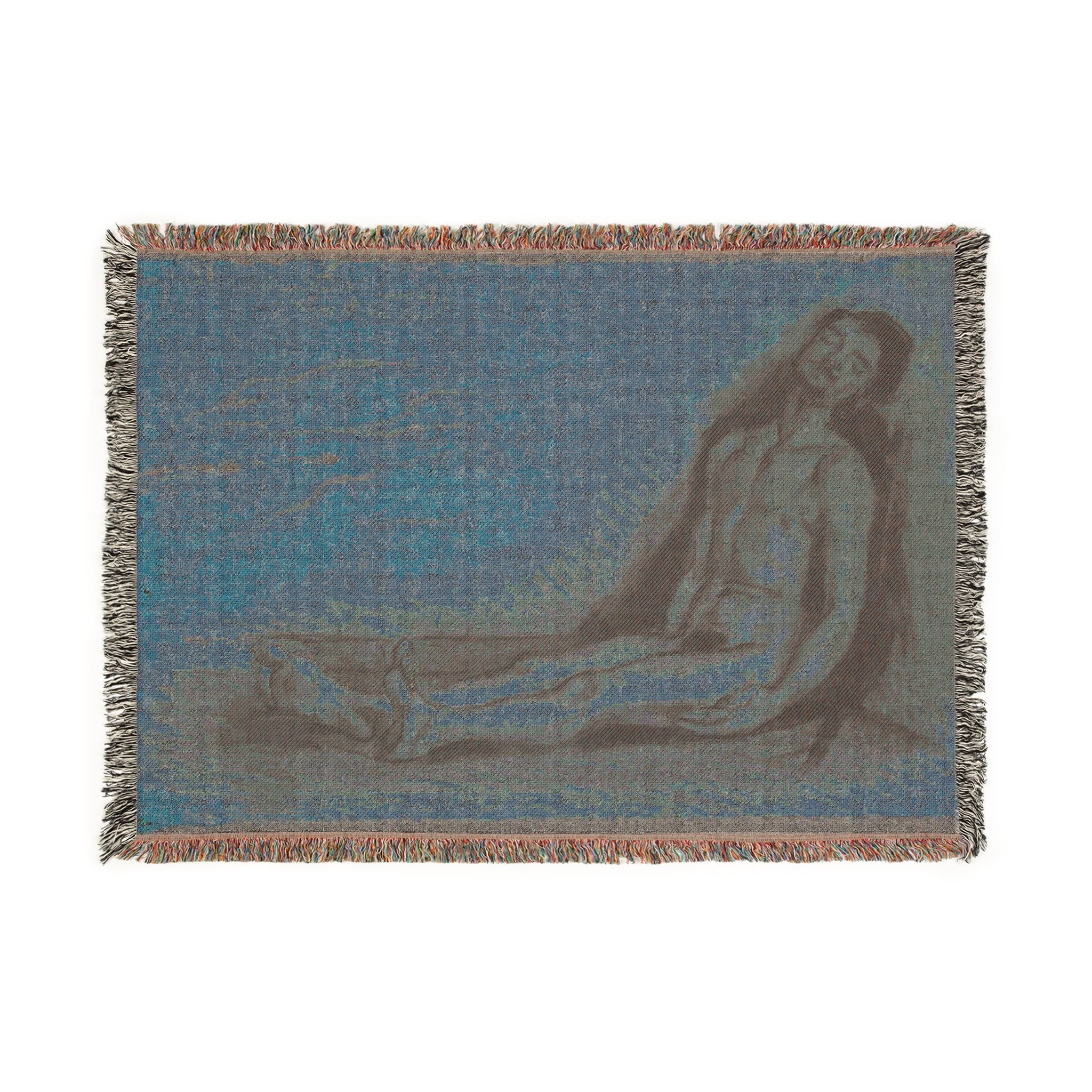 Paul Cezanne - Study for L'Autopsie | Woven Tapestry Blanket