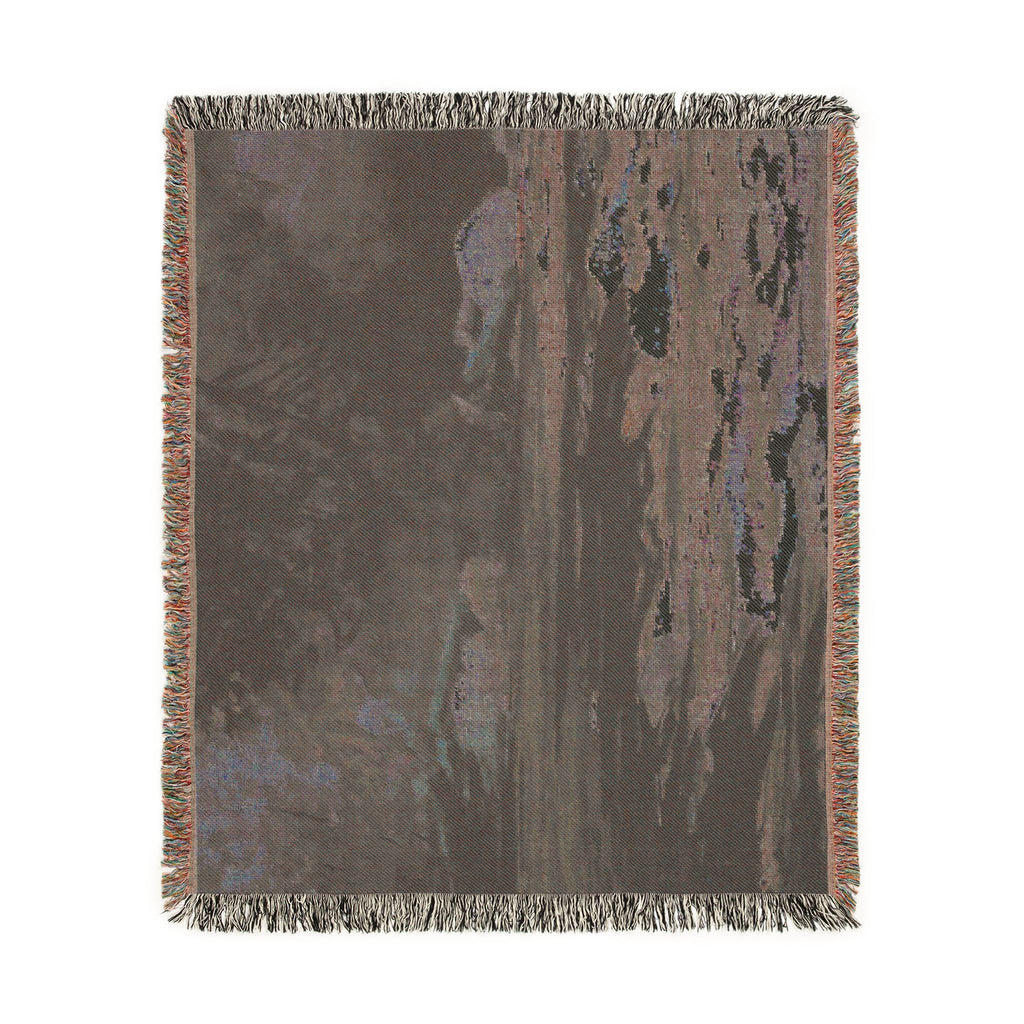 Winslow Homer - The Rapids, Hudson River, Adirondacks | Woven Tapestry Blanket