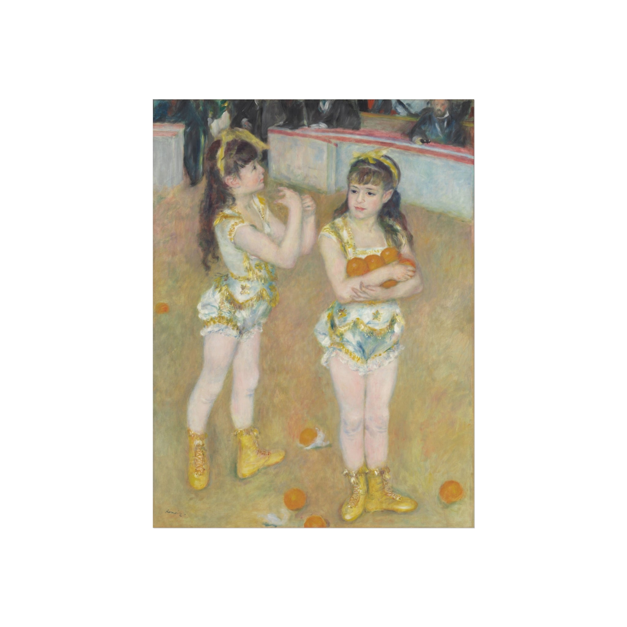Pierre-Auguste Renoir - Acrobats at the Cirque Fernando | Fine Art Poster