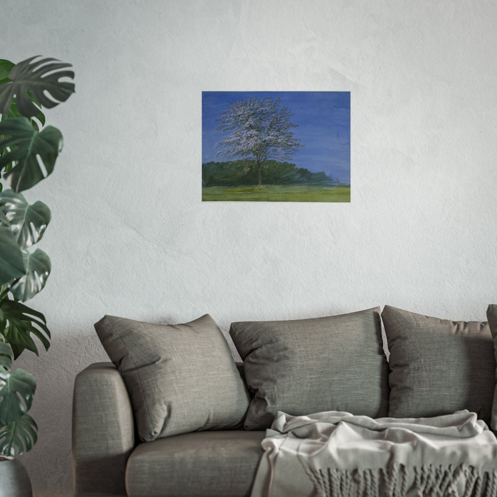 William Turner - Study of a Tree in Bloom | Fine Art Poster