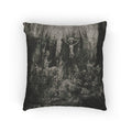 Rembrandt van Rijn - Christ Crucified between the Two Thieves The Three Crosses | Woven Pillow