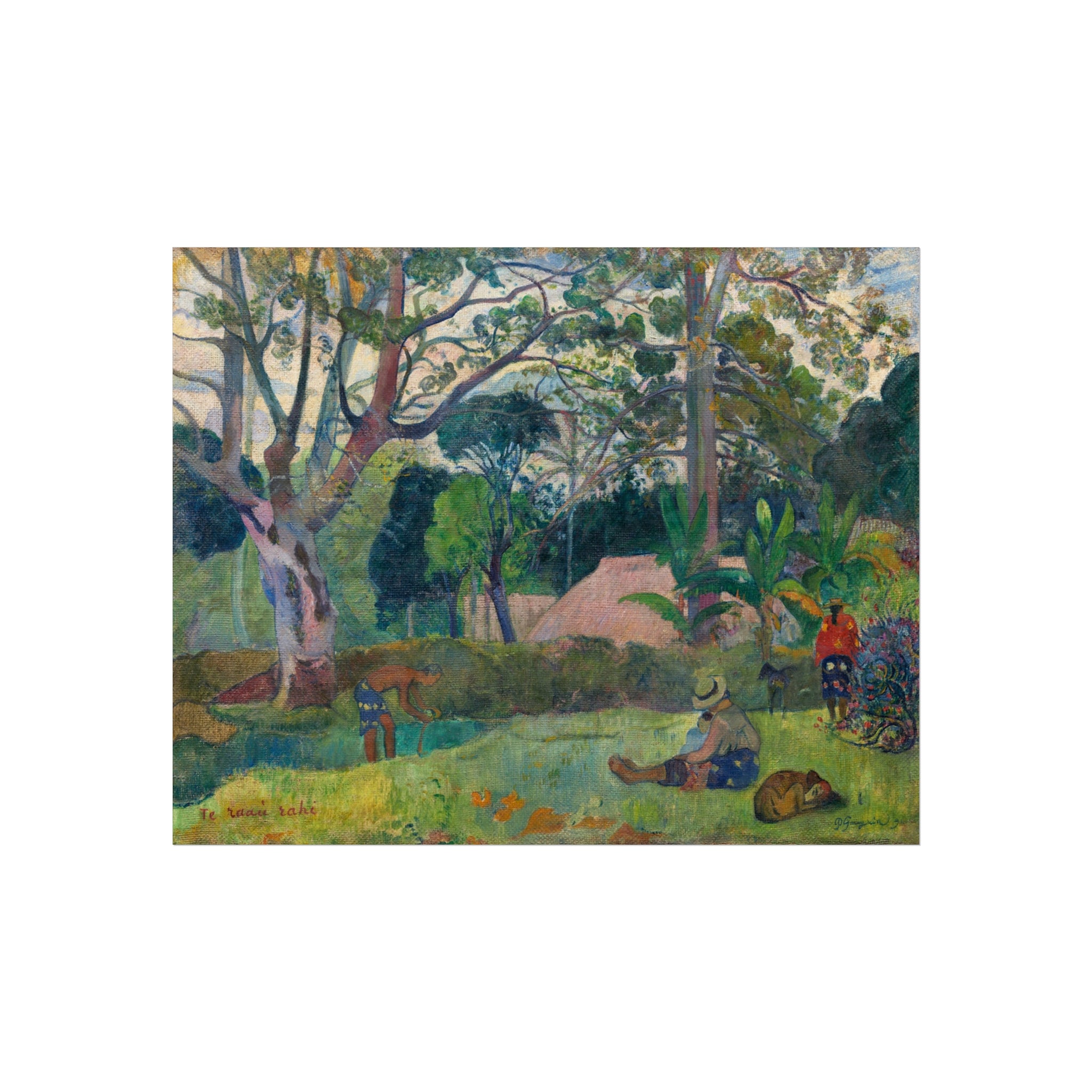 Paul Gauguin - Te raau rahi (The Big Tree) | Fine Art Poster