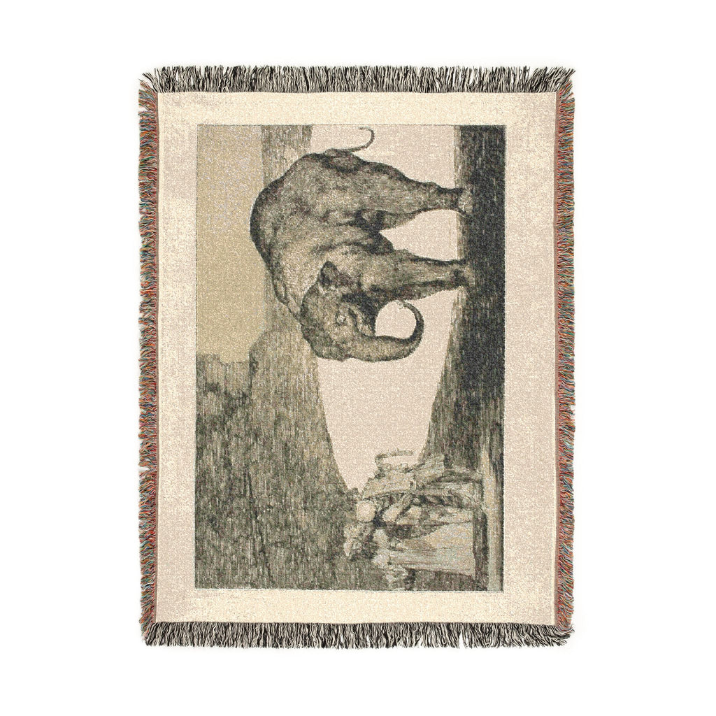 Francisco José de Goya y Lucientes - Animal Folly, from Disparates | Woven Tapestry Blanket
