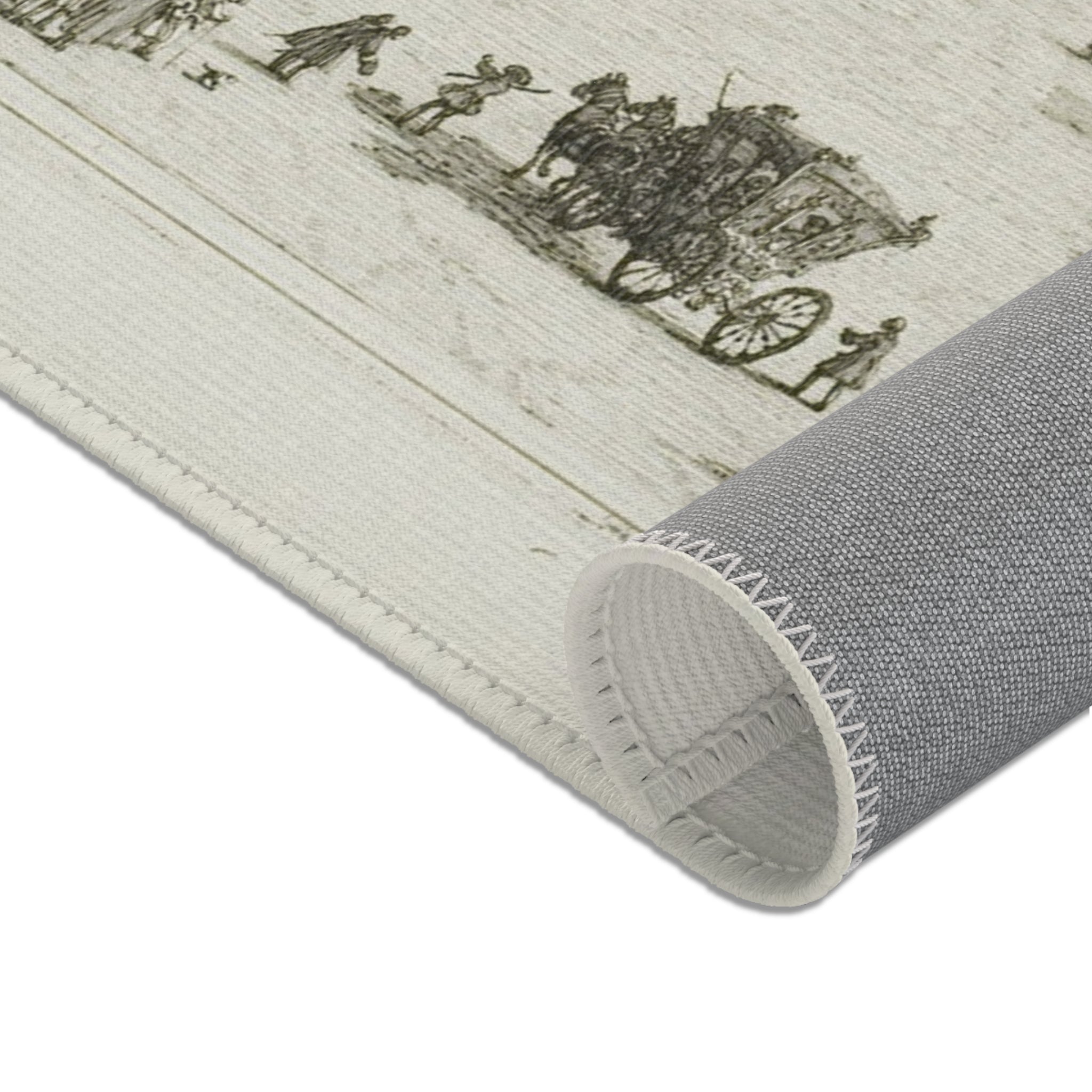 Canaletto - Prà della Valle, from Vedute | Area Rug