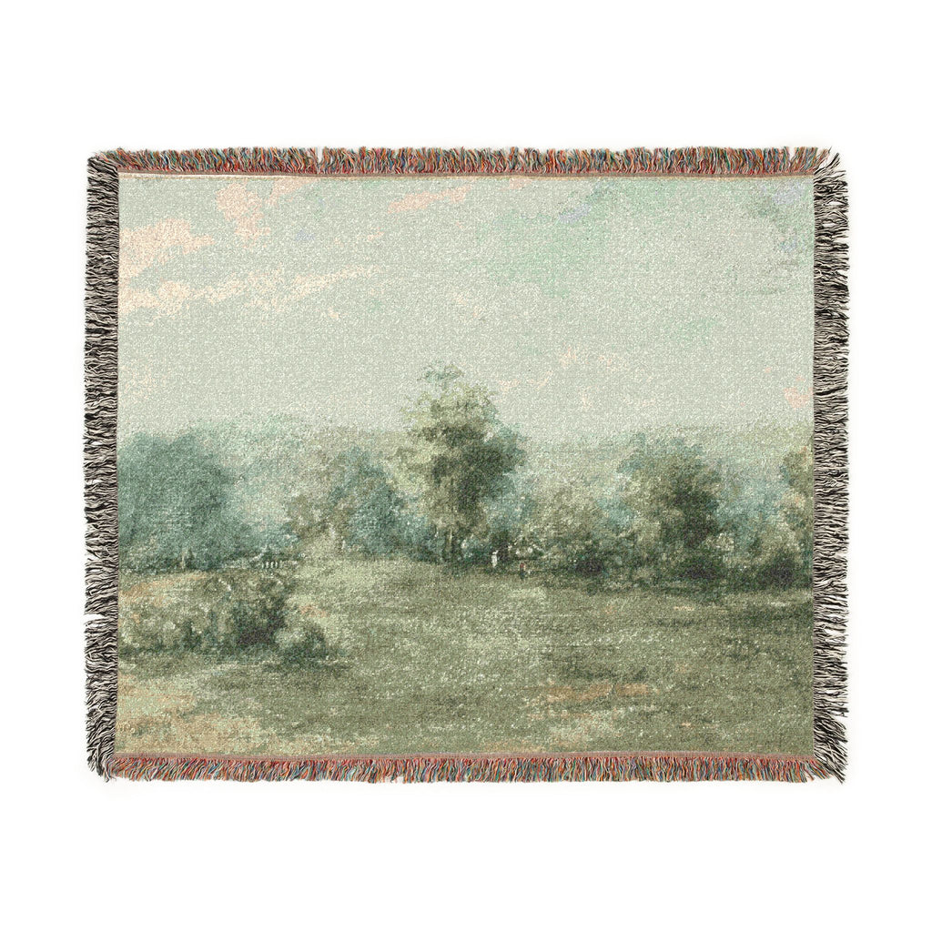 George Inness - Landscape | Woven Tapestry Blanket