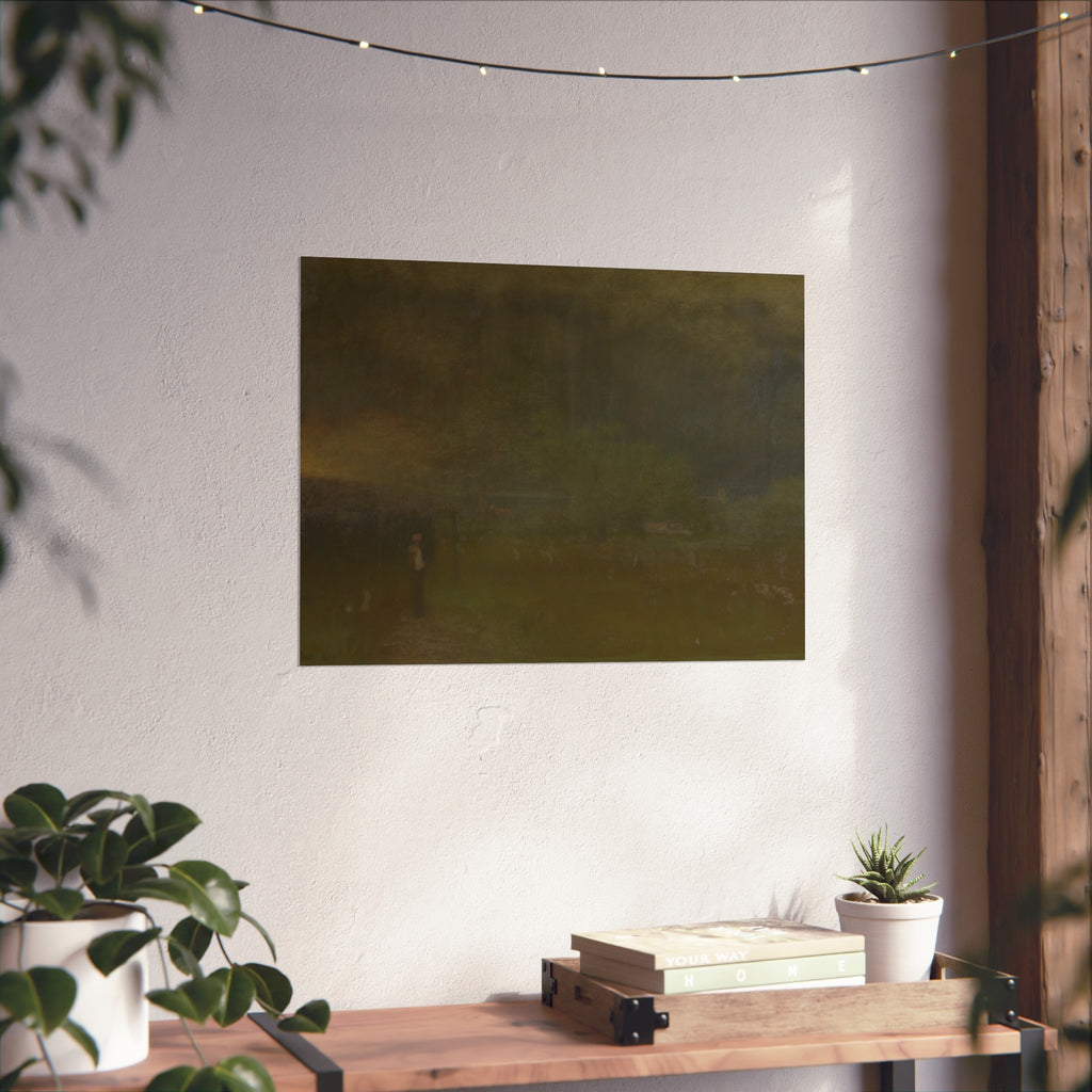 George Inness - Threatening | Fine Art Poster