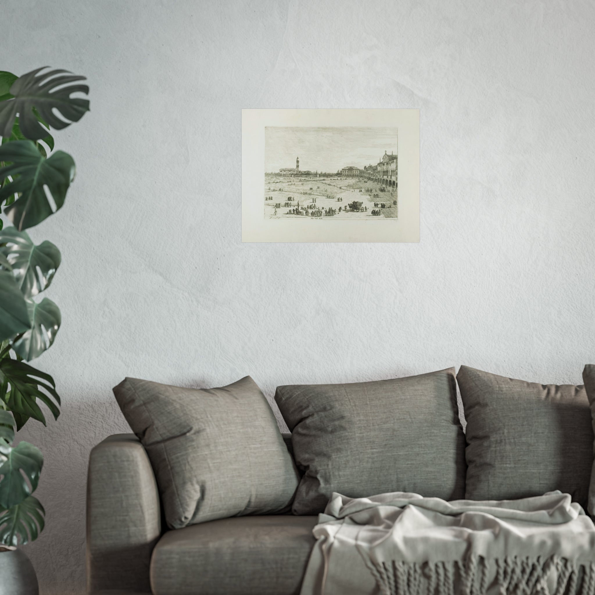 Canaletto - Prà della Valle, from Vedute | Fine Art Poster