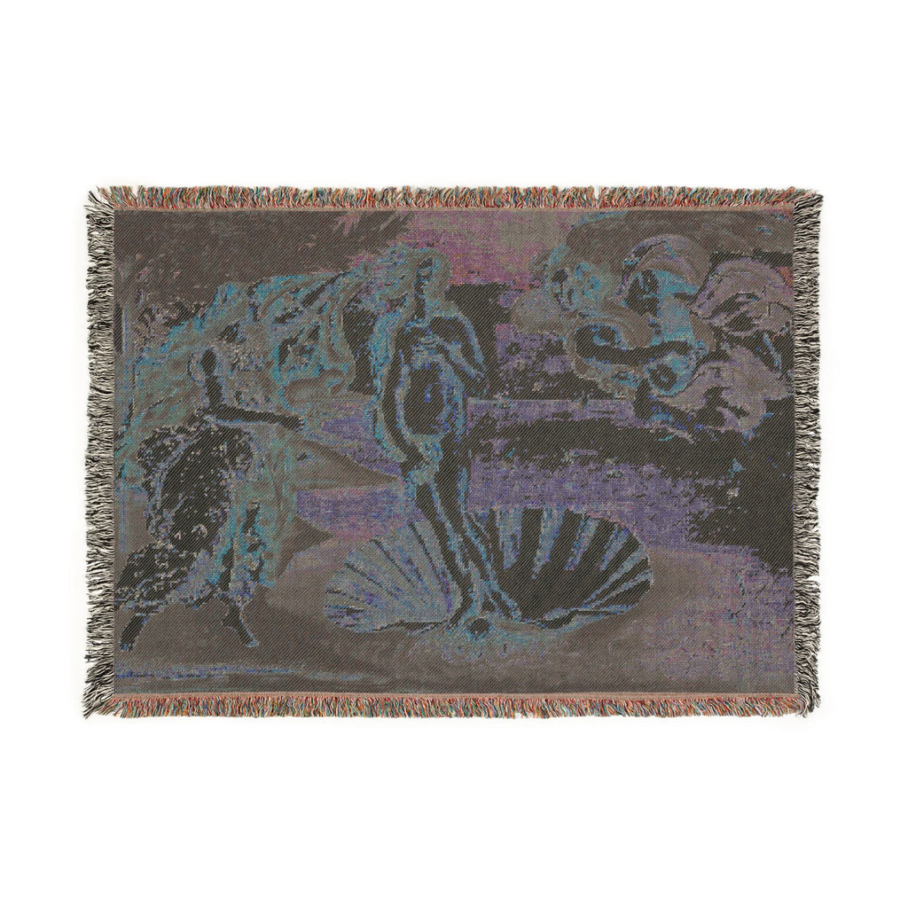 Sandro Botticelli - La nascita di Venere - Google Art Project - edited | Woven Tapestry Blanket