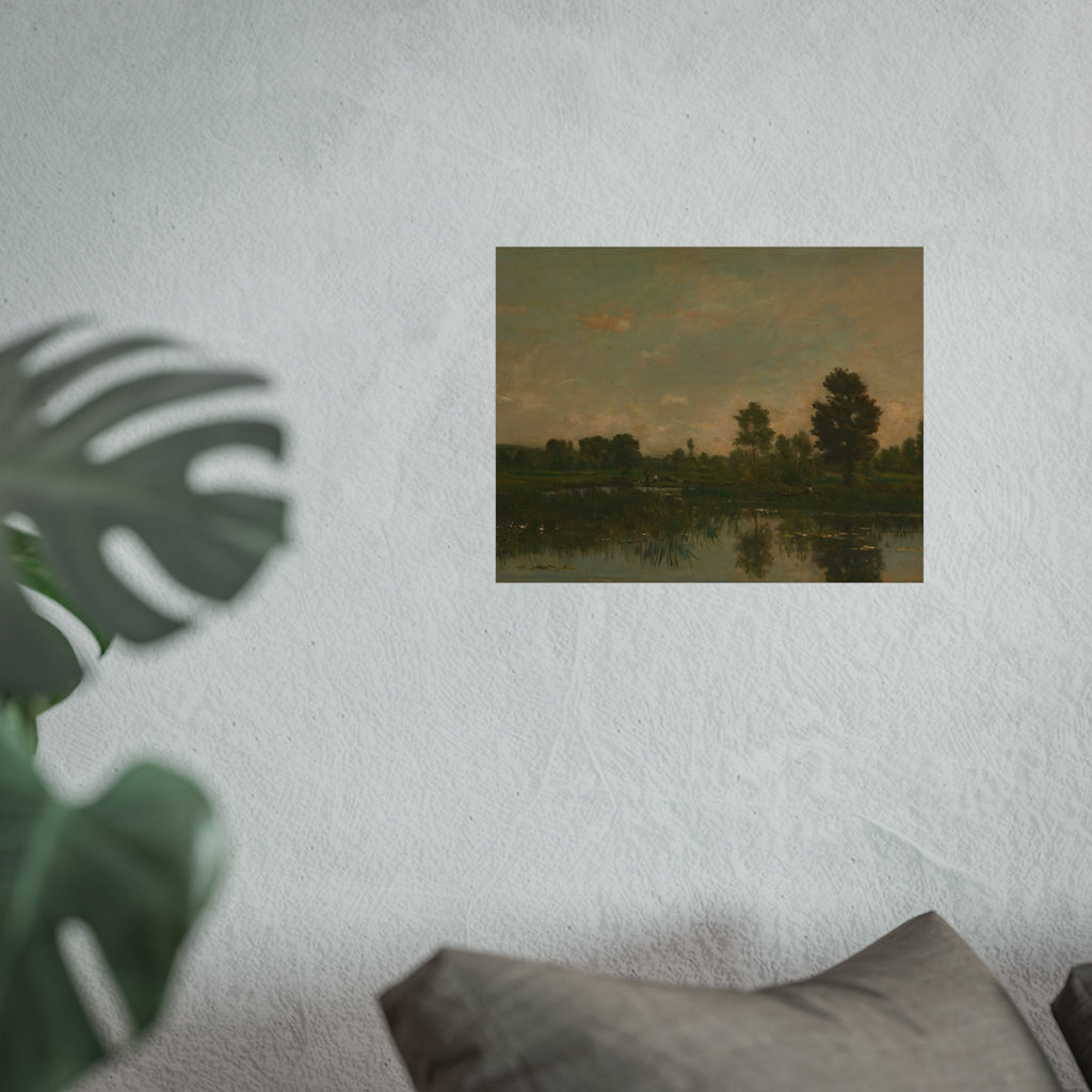 Charles François Daubigny - The Marsh | Fine Art Poster