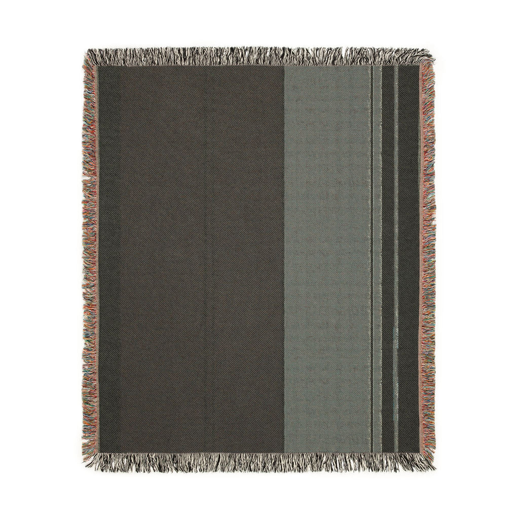Orchard Throw — Stone · Fig · Warm White