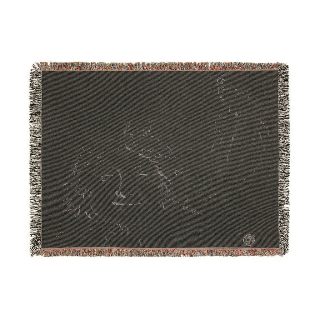 Style of Jacques Louis David - Perseus and the Gorgon's Head | Woven Tapestry Blanket
