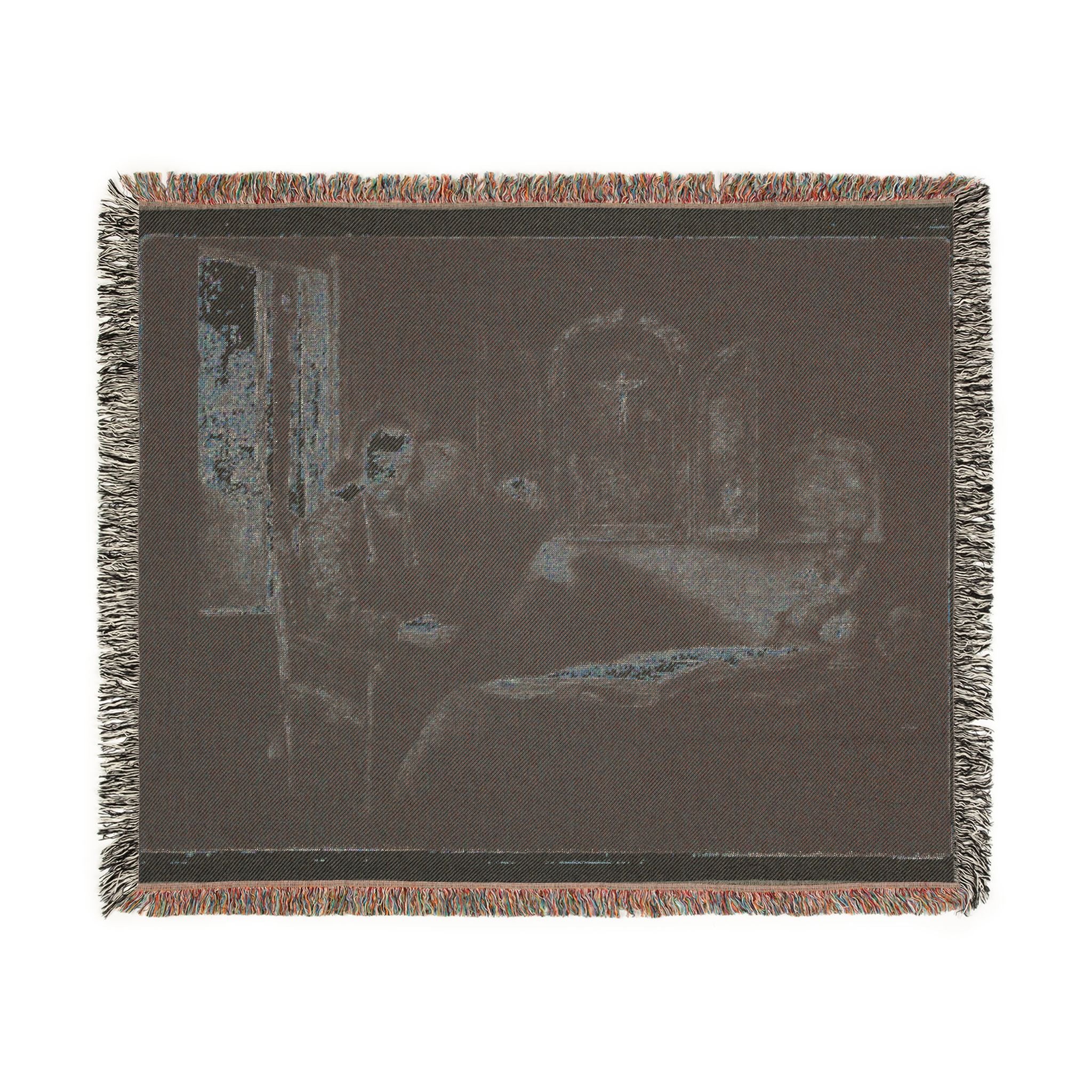 Rembrandt van Rijn - Abraham Francen, Apothecary | Woven Tapestry Blanket