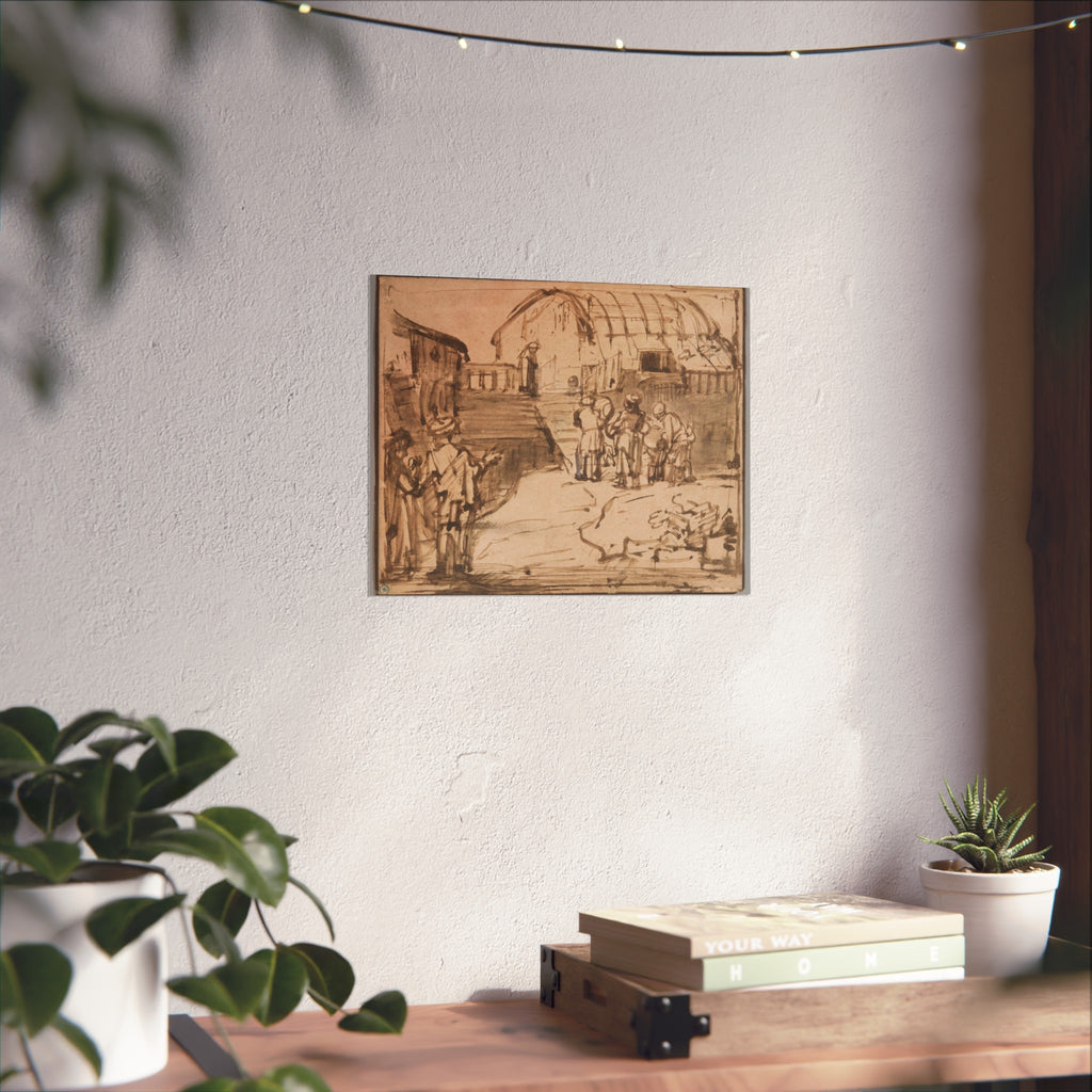 Rembrandt van Rijn - Noah's Ark | Fine Art Poster