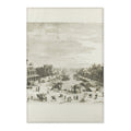 Canaletto - Mestre, from Vedute | Area Rug