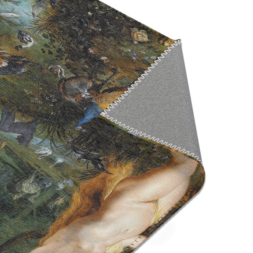 Jan Brueghel de Oude en Peter Paul Rubens - Het aards paradijs met de zondeval van Adam en Eva | Area Rug