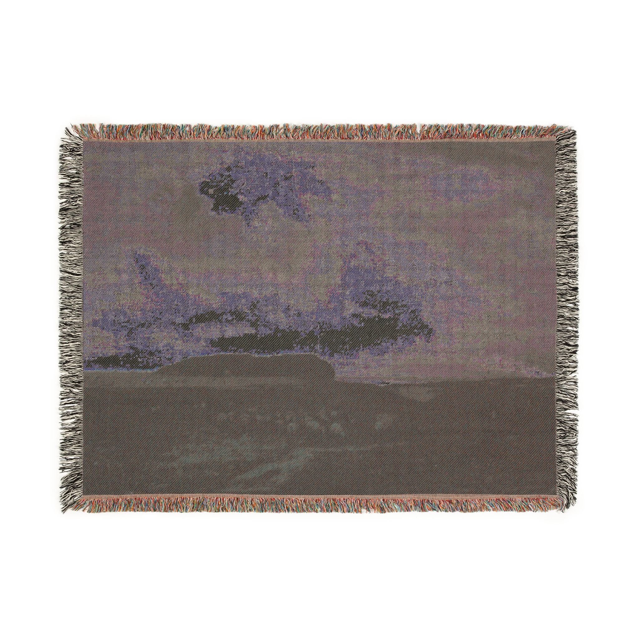 George Inness - The Storm | Woven Tapestry Blanket