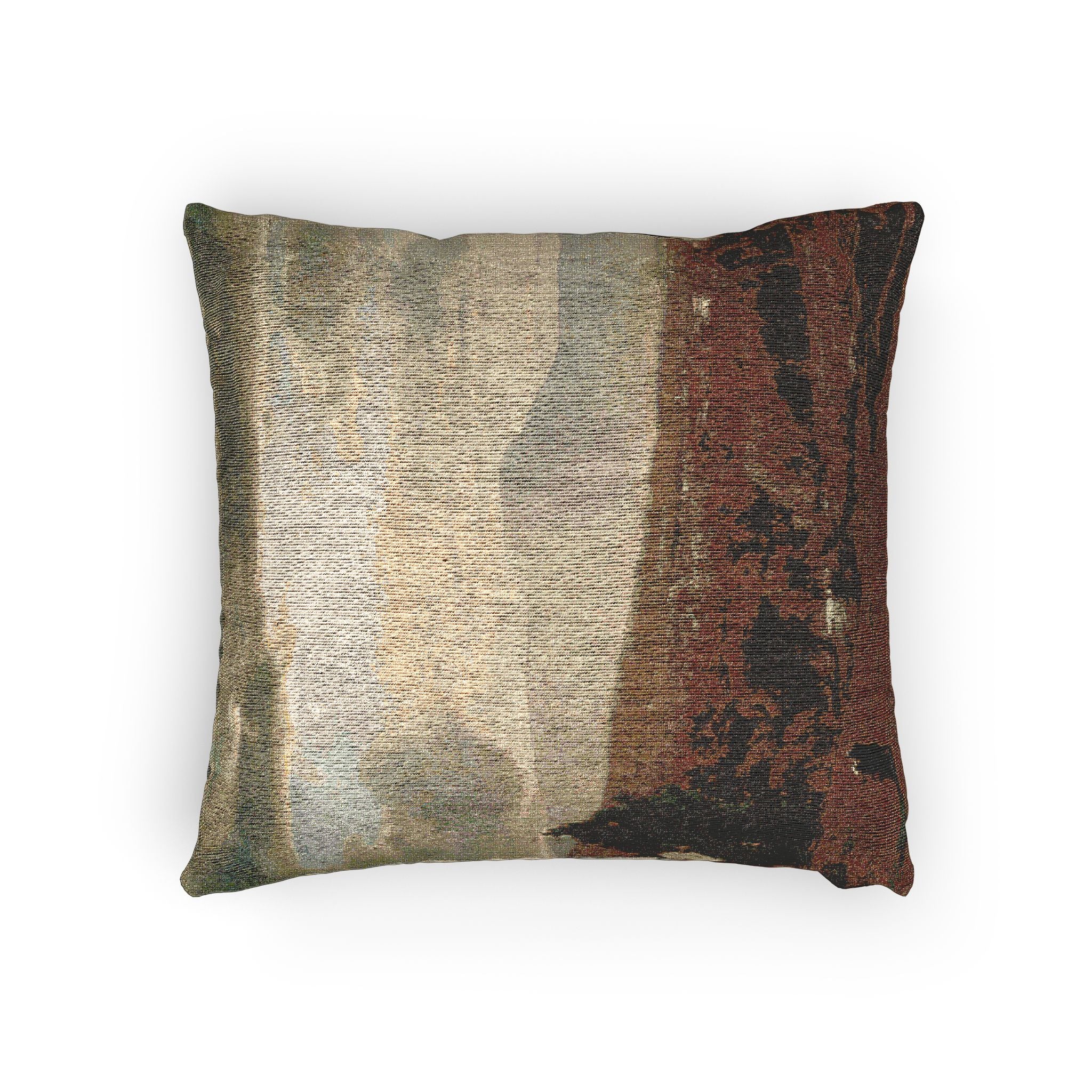 George Inness - Catskill Mountains | Woven Pillow