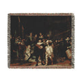 The Night Watch Woven Blanket - Rembrandt Fine-Art Tapestry Throw