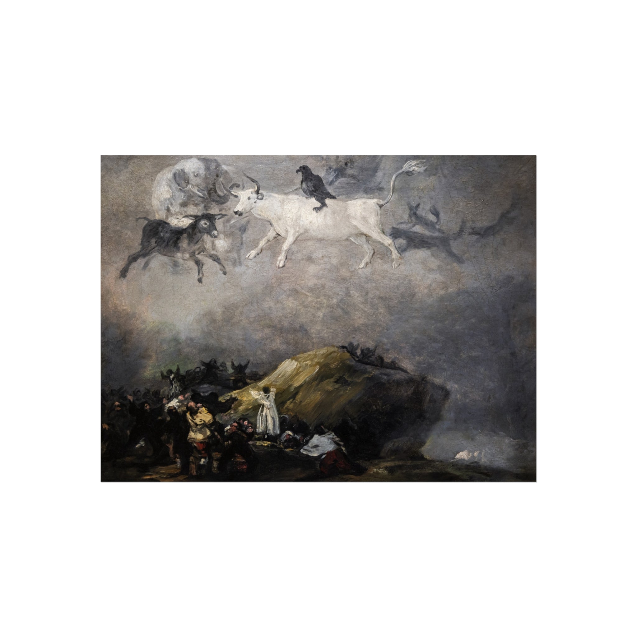 (Agen) Caprice - Francisco de Goya 1818-1819 - Musée des Beaux-Arts d'Agen | Fine Art Poster
