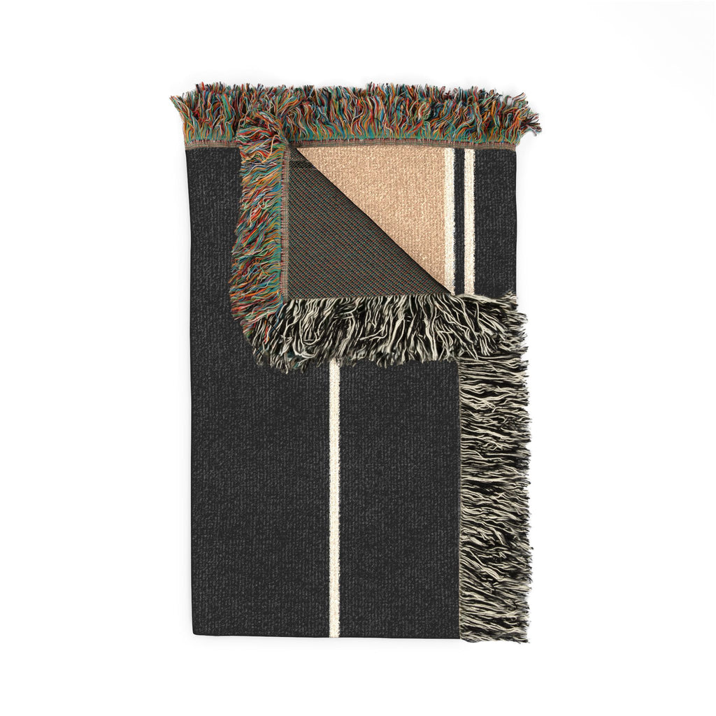 Ember Throw — Ink · Honey · Warm White