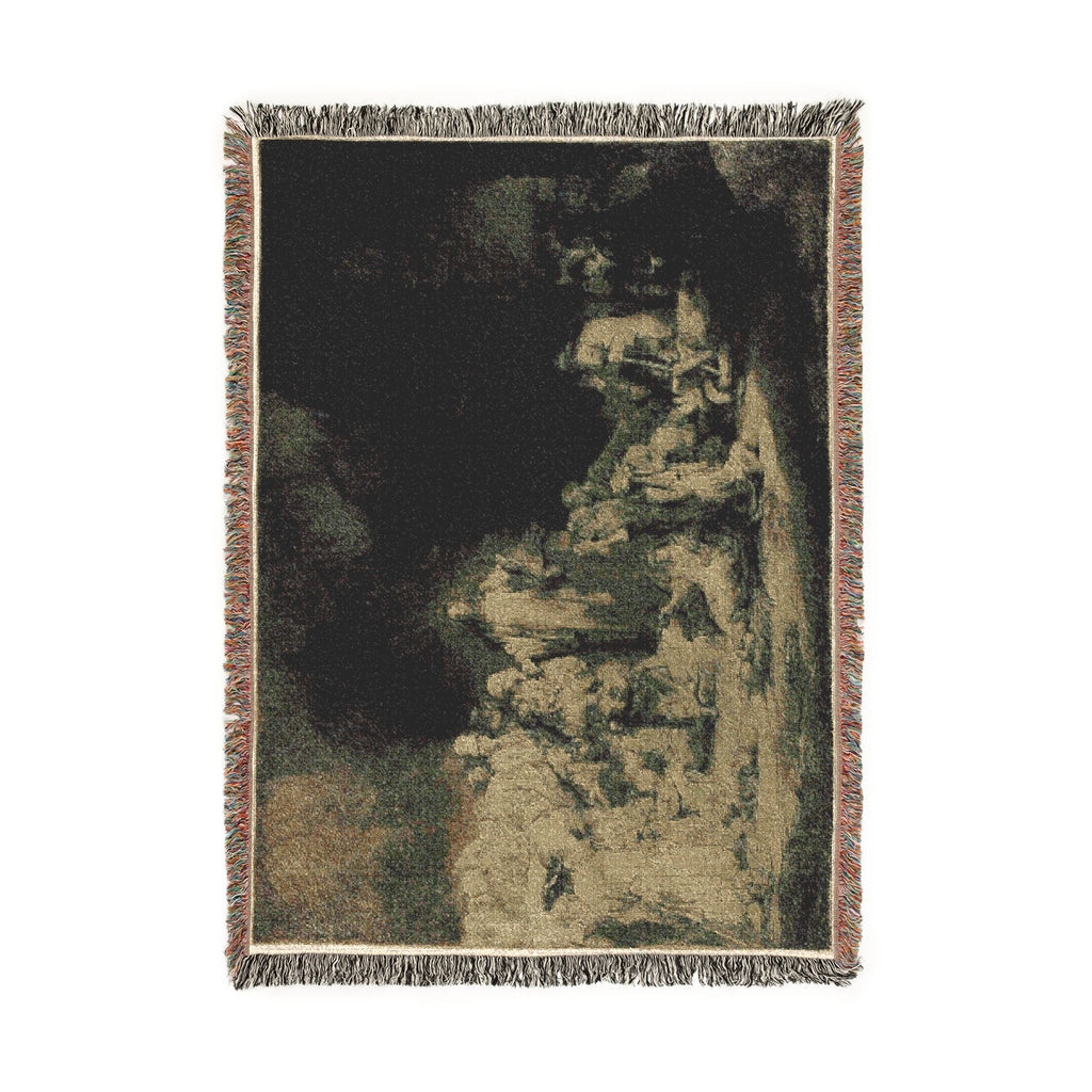 Rembrandt van Rijn - The Hundred Guilder Print | Woven Tapestry Blanket