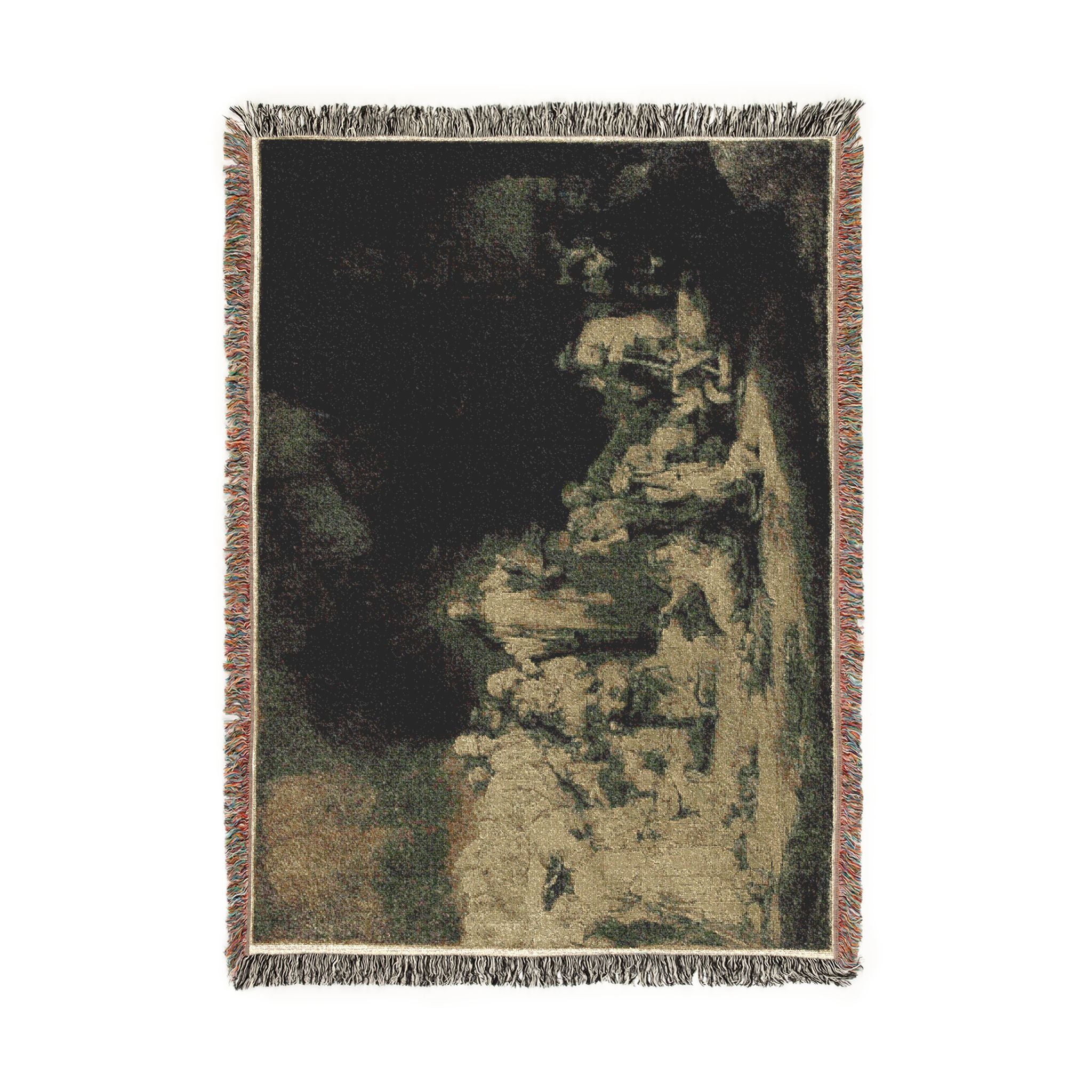 Rembrandt van Rijn - The Hundred Guilder Print | Woven Tapestry Blanket