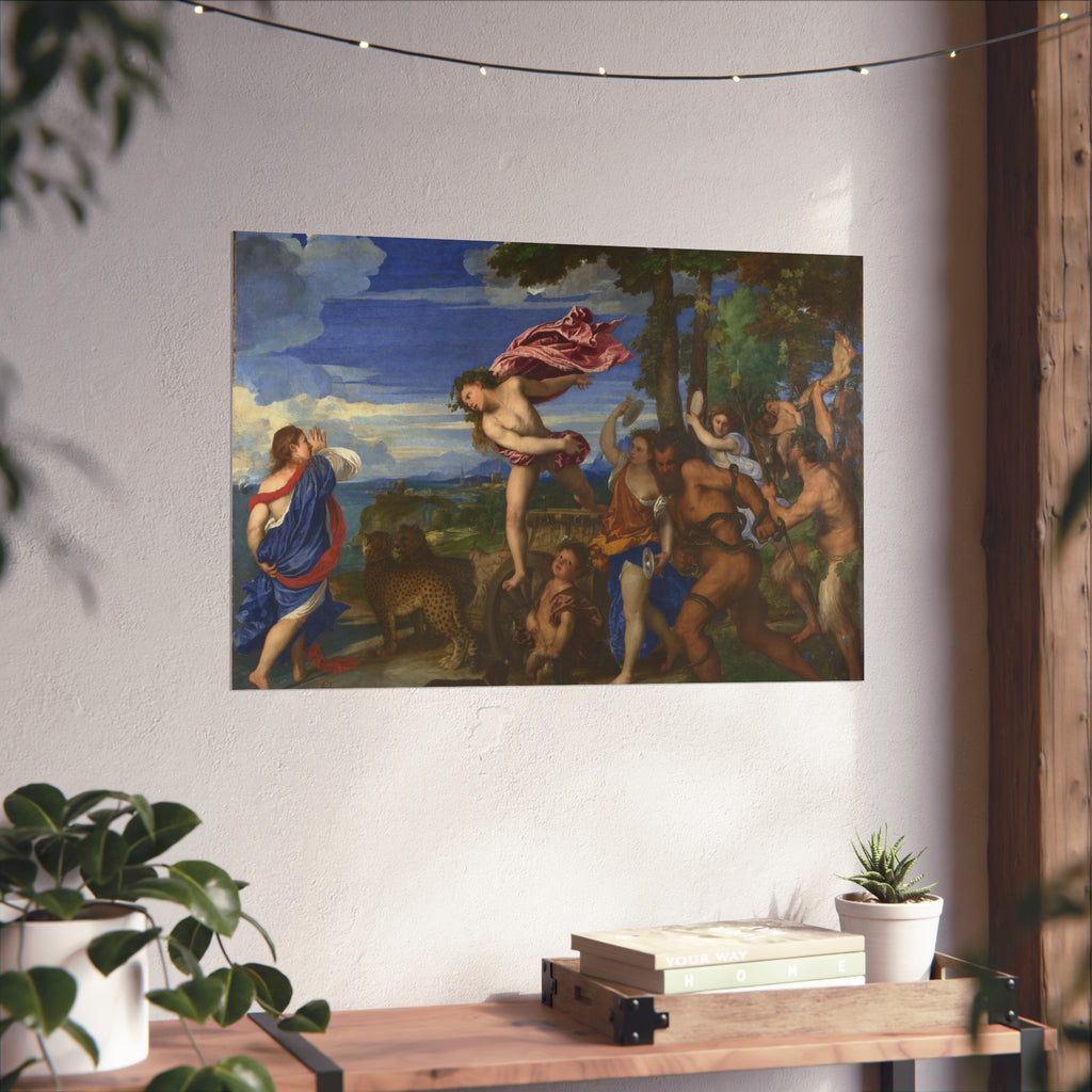 Titian Bacchus and Ariadne | Fine Art Poster