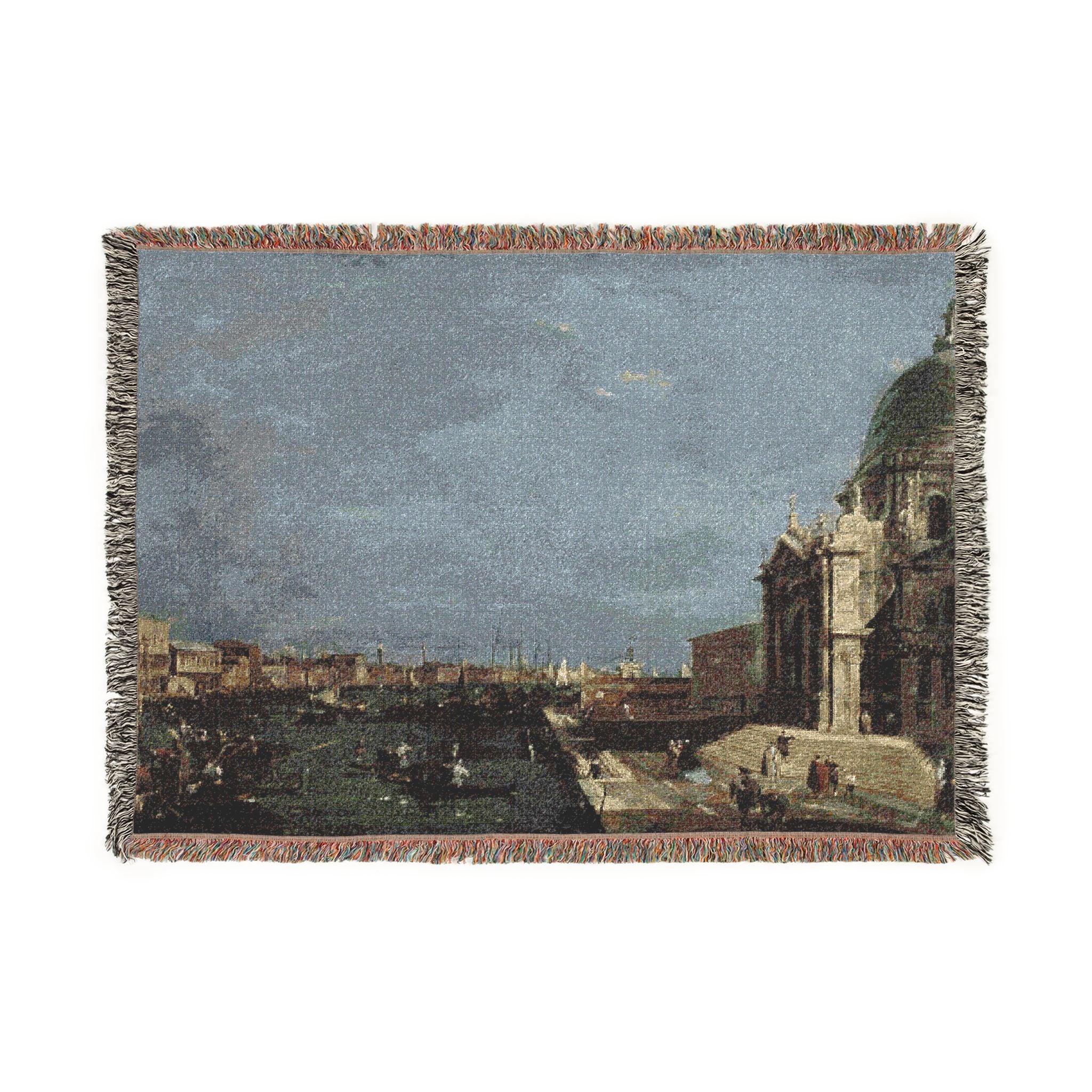 Francesco Guardi - The Grand Canal, Venice | Woven Tapestry Blanket