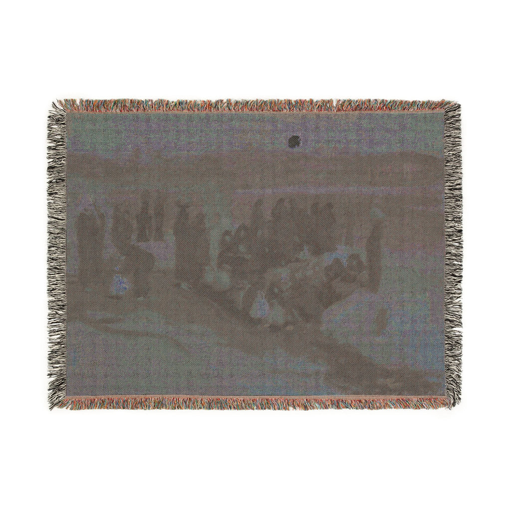 John Singer Sargent - Water Carriers on the Nile | Woven Tapestry Blanket
