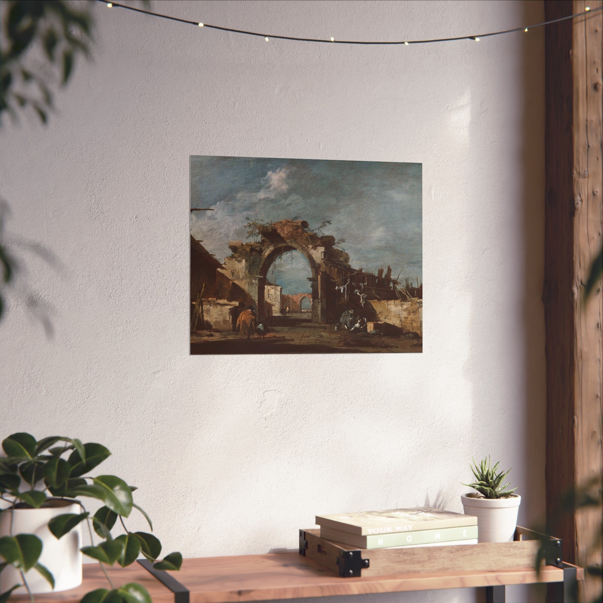 Francesco Guardi - Ruined Archway | Fine Art Poster